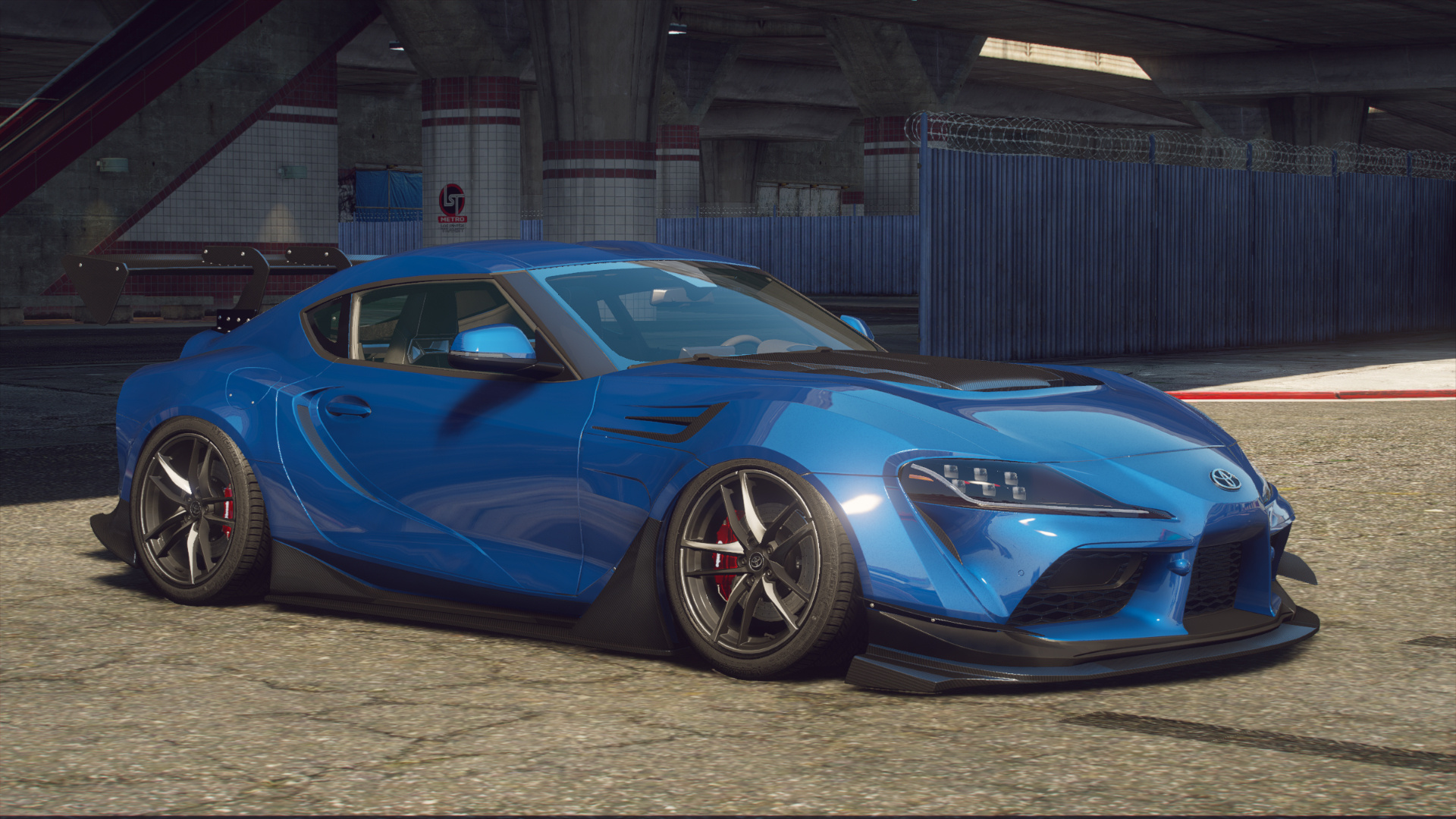 Toyota Supra product banner